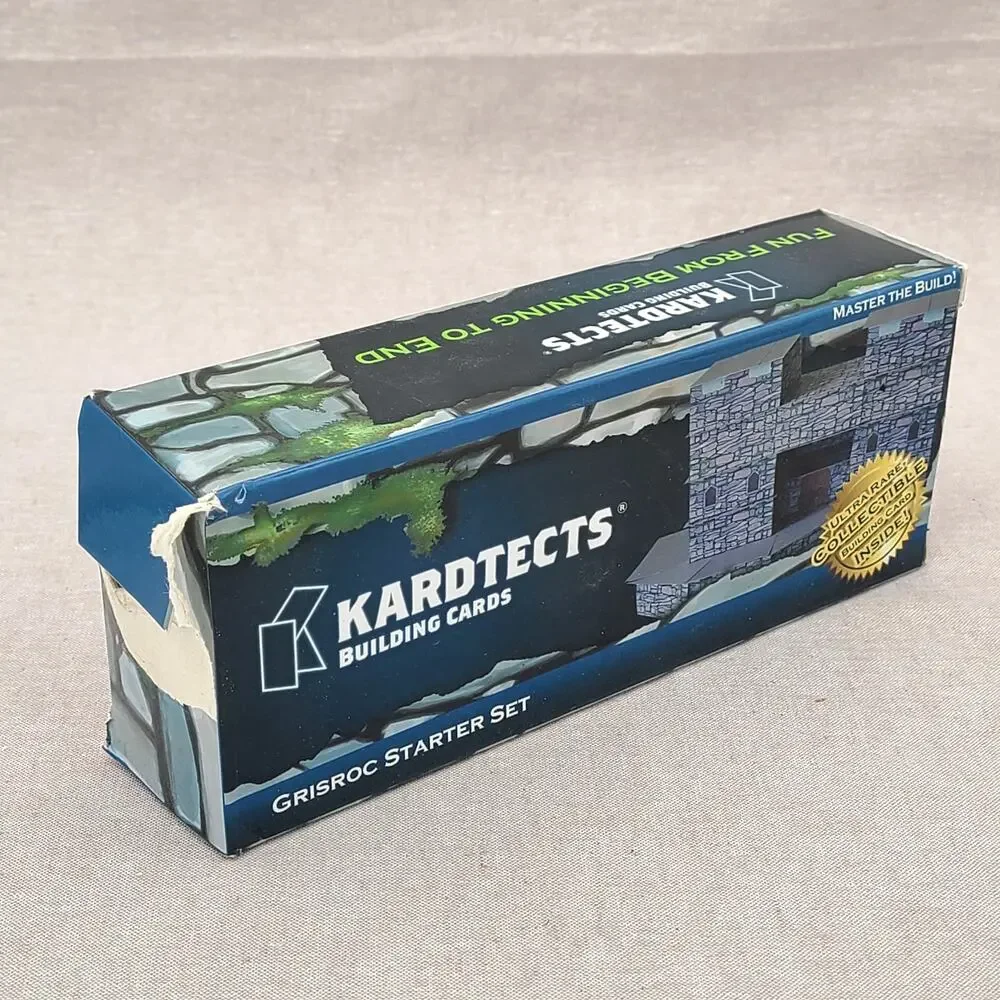 Kardtects Building Cards Grisroc Starter Set - Used, Complete In Box